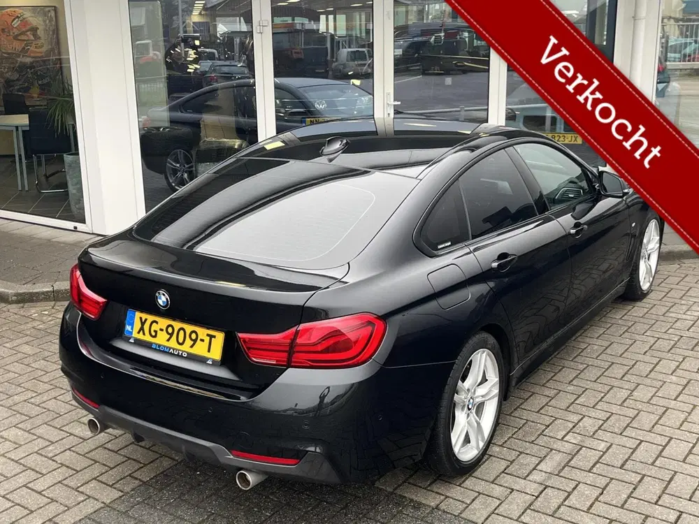 BMW 4-serie 4-serie Gran Coupé 418i AUT8 M-SPORT LEDER uit 2019, foto 19