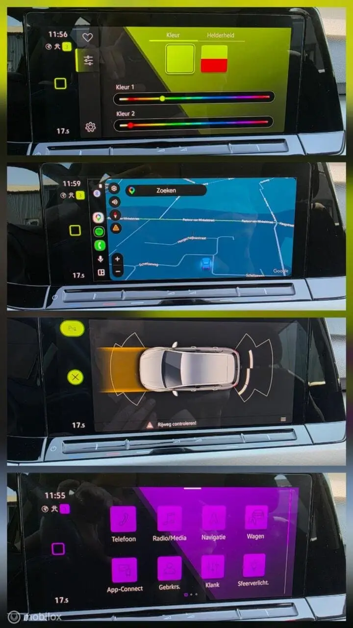 Volkswagen Golf 1.0 eTSI R-Line DSG|Carplay|Android|Clima|AC uit 2023, foto 16