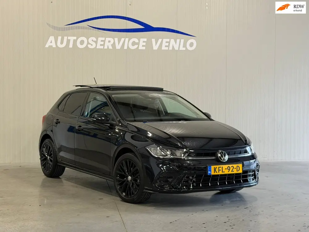 Volkswagen Polo 1.0 TSI R-Line Edition DSG Zwart uit 2024