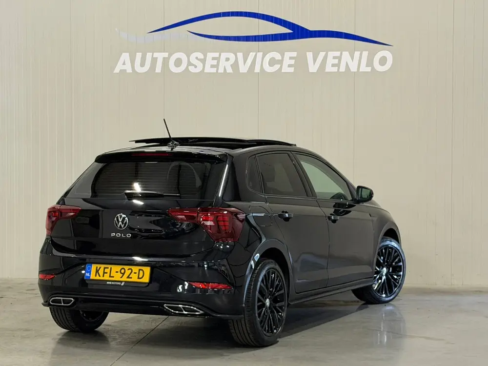 Volkswagen Polo 1.0 TSI R-Line Edition DSG Zwart uit 2024, foto 4