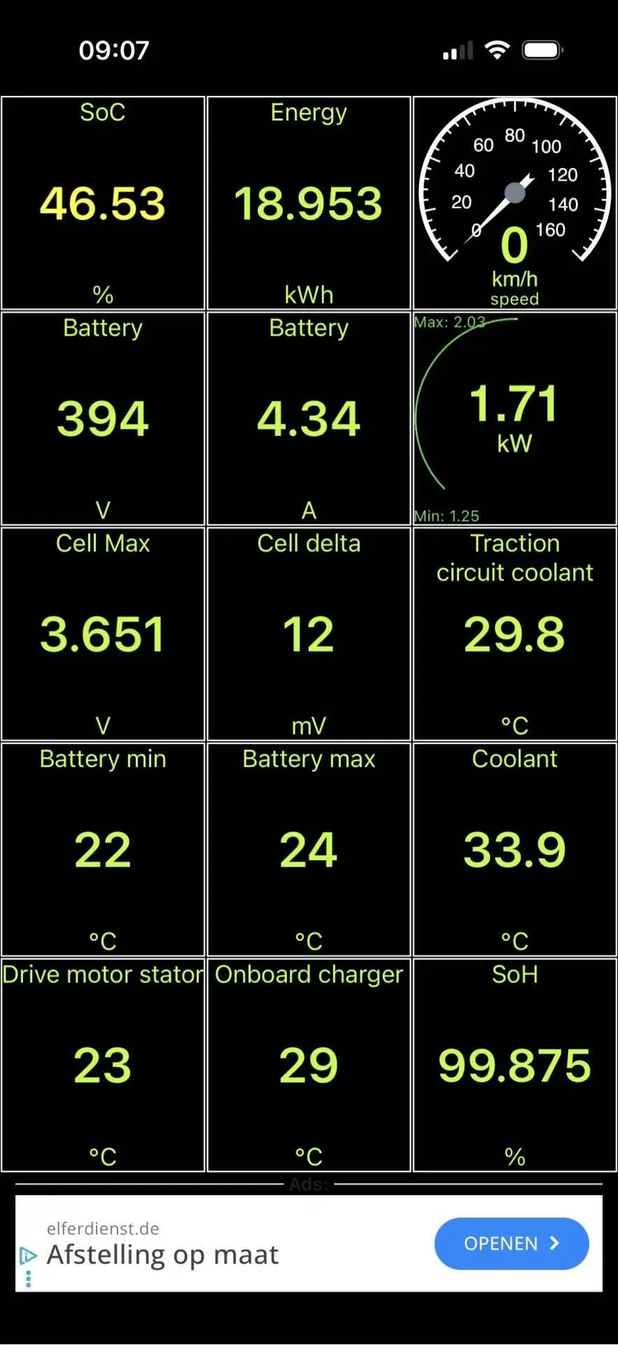 Peugeot 208 EV Active 50 kWh 3 fase lader uit 2023, foto 3