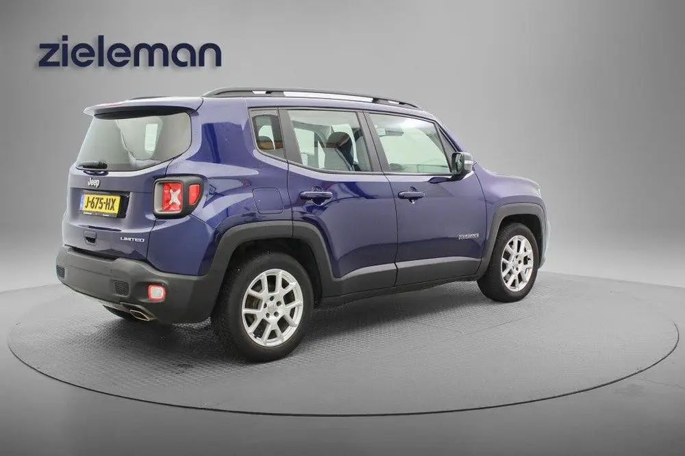 Jeep Renegade 1.3T Limited Automaat - Carplay, Cruise, Clima uit 2020, foto 12