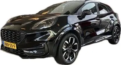 Ford Puma 1.0i Ecoboost Hybrid 155pk 2024 Zwart uit 2024