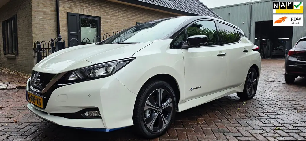 Nissan Leaf E+ Tekna 62 kWh uit 2019