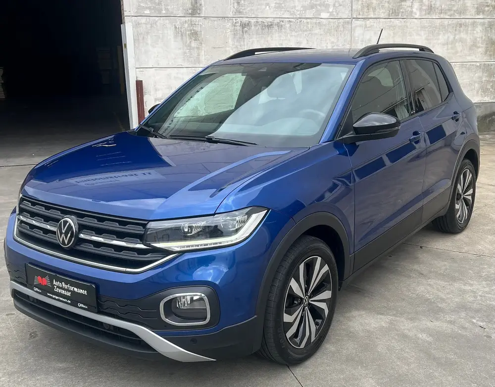 Volkswagen T-Cross 1.5 TSI 150pk 7-DSG 2022 Blauw uit 2022, foto 4