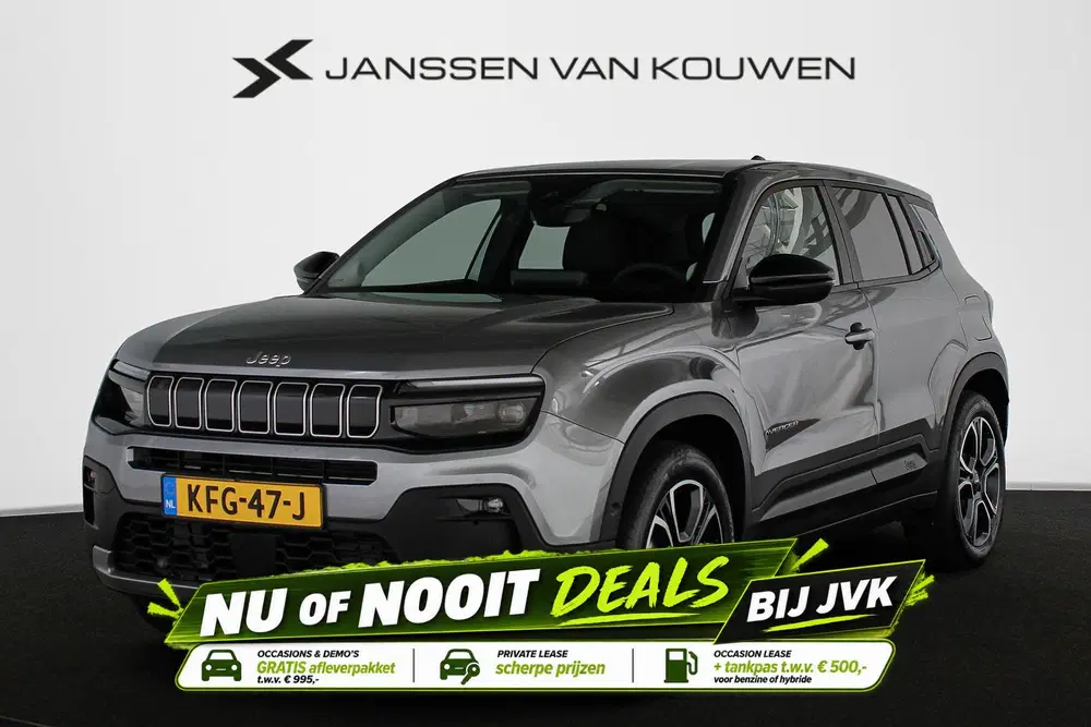 Jeep Avenger Summit 54 kWh Stoel-Voorruitverwarming Ele uit 2026