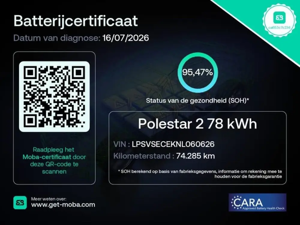 Polestar 2 165kW 64 kWh Standard Range Single Motor 95,47% S uit 2021, foto 13