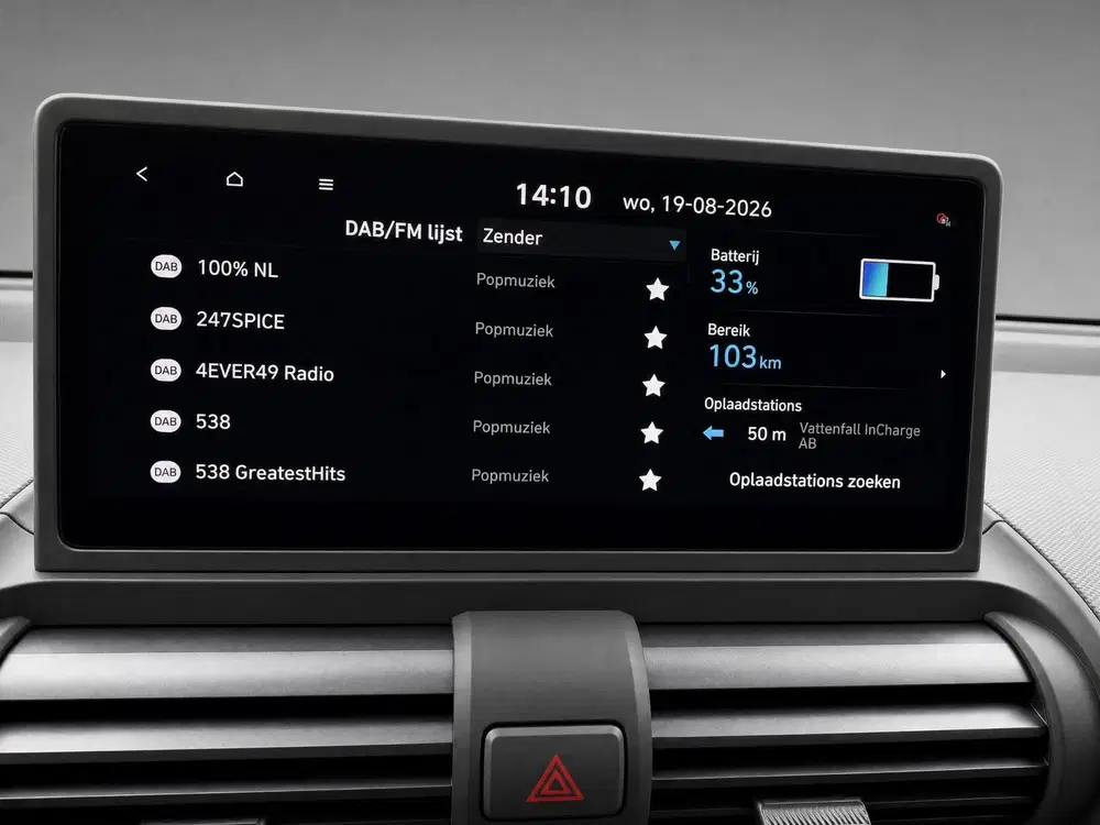 Hyundai Inster Cross Sky Plus 49 kWh uit 2026, foto 16