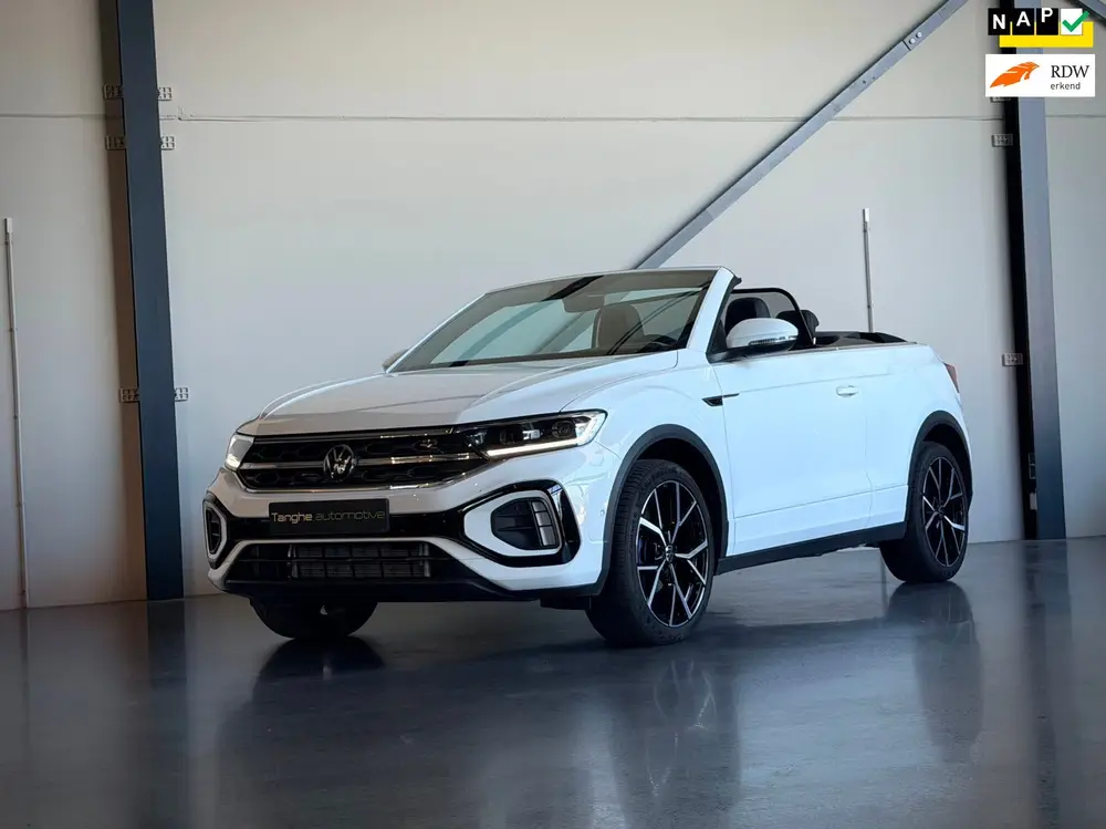 Volkswagen T-Roc Cabrio 1.5 TSI R-Line, ACC, Leer, Camera, W uit 2023