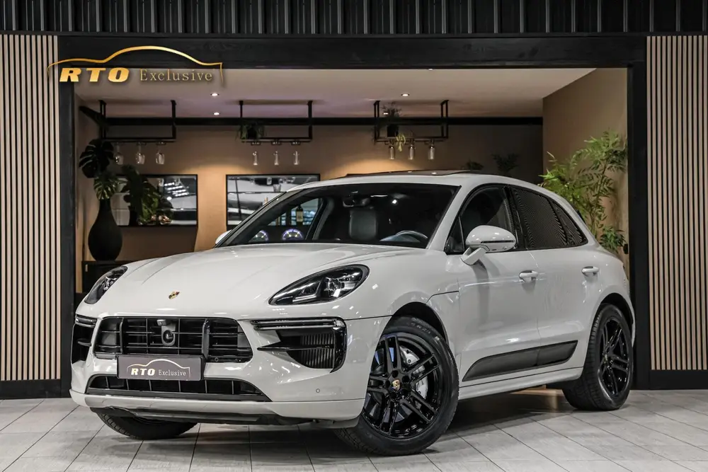 Porsche Macan 2.9 Turbo|Krijtgrijs|Pano|Leder|Chrono|Luchtv. uit 2019
