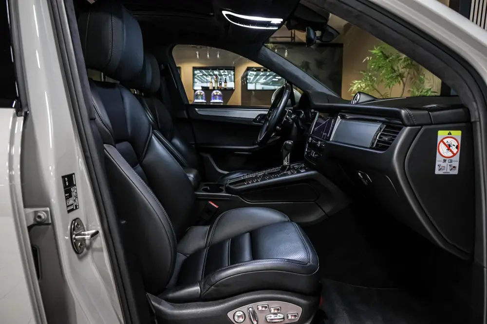 Porsche Macan 2.9 Turbo|Krijtgrijs|Pano|Leder|Chrono|Luchtv. uit 2019, foto 13