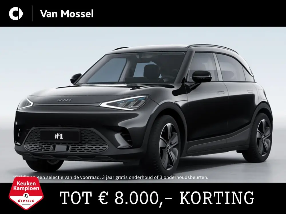 Smart #1 Pure+ uit 2026