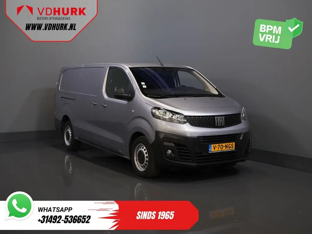 Fiat Scudo 2.0 MJ 145 pk L3 BPM VRIJ! (DEMO) Trekhaak/ Adapt uit 2023