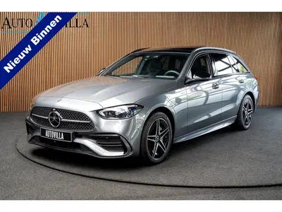 Mercedes-Benz C-Klasse 300e AMG Line Leer 360° Memor uit 2024