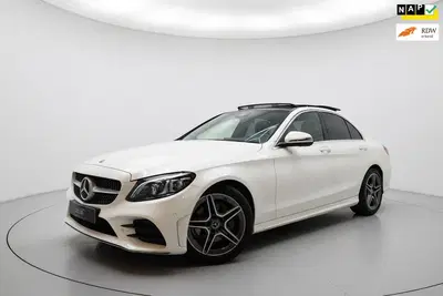 Mercedes-Benz C-Klasse 160 AMG PANO WIDESCREEN 360 CAM uit 2019