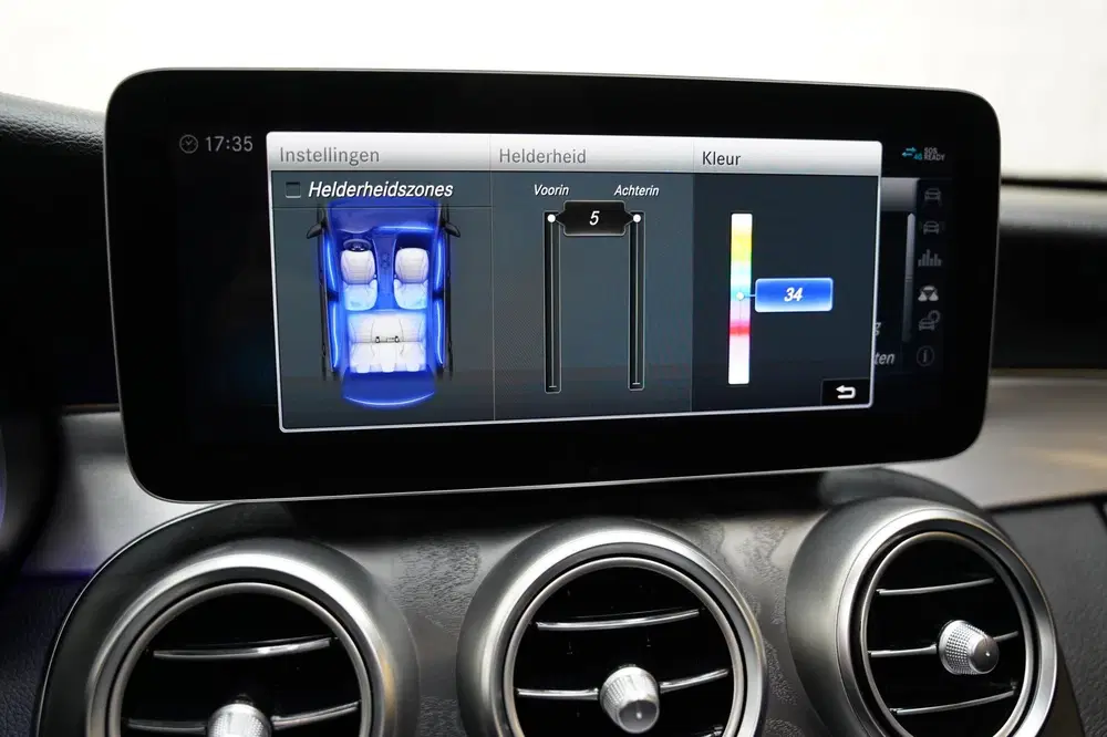 Mercedes-Benz C-Klasse 160 AMG PANO WIDESCREEN 360 CAM uit 2019, foto 17