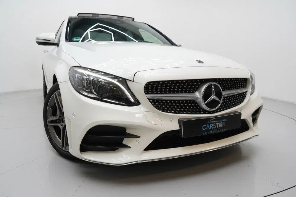 Mercedes-Benz C-Klasse 160 AMG PANO WIDESCREEN 360 CAM uit 2019, foto 9