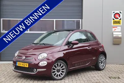 Fiat 500 0.9 TwinAir Turbo Collezione, Panoramadak, Cruise uit 2019