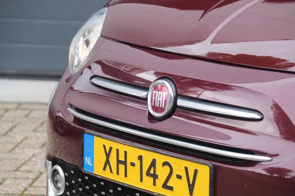 Fiat 500 0.9 TwinAir Turbo Collezione, Panoramadak, Cruise uit 2019, foto 2