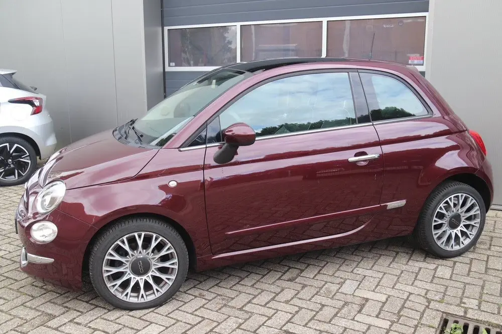 Fiat 500 0.9 TwinAir Turbo Collezione, Panoramadak, Cruise uit 2019, foto 4