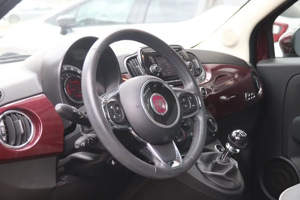 Fiat 500 0.9 TwinAir Turbo Collezione, Panoramadak, Cruise uit 2019, foto 6