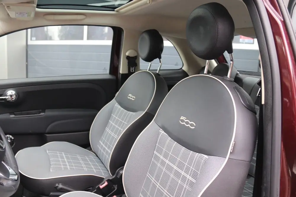 Fiat 500 0.9 TwinAir Turbo Collezione, Panoramadak, Cruise uit 2019, foto 7