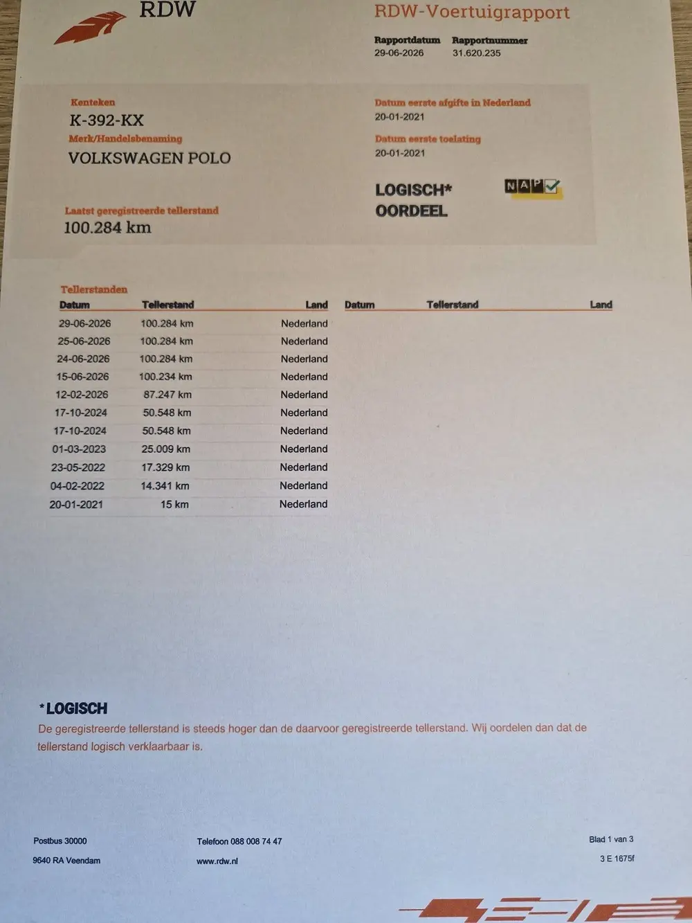 Volkswagen Polo 1.0 TSI Comfortline uit 2021, foto 18