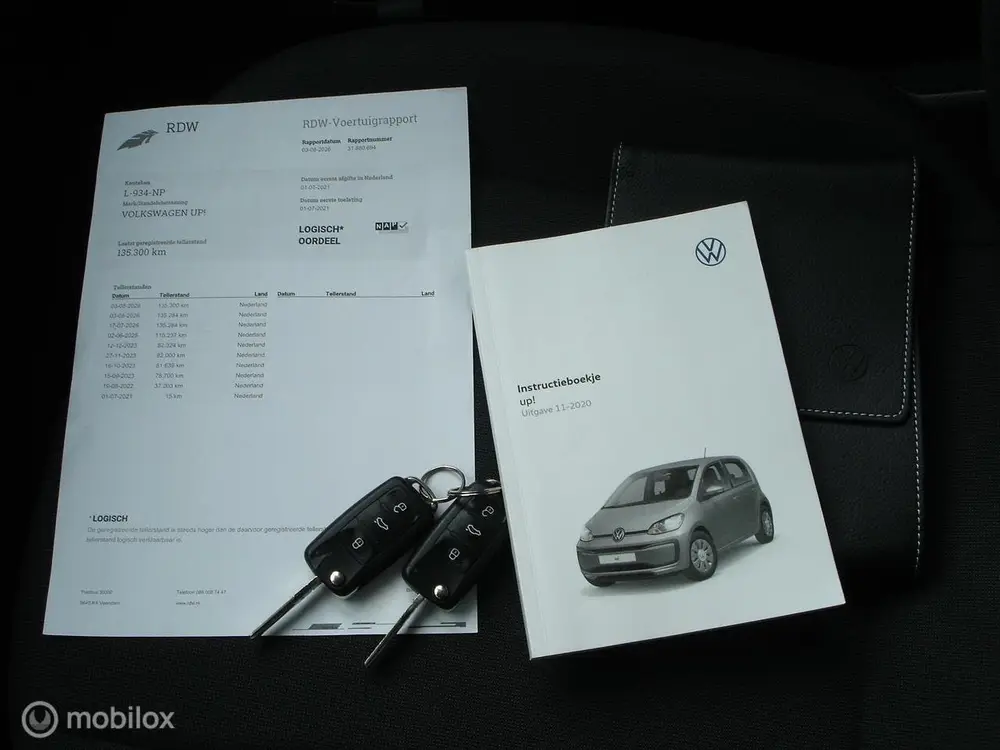 Volkswagen Up! 1.0 (Bj 2021') Clima|Cruis|Led|Camera|OrigNL uit 2021, foto 18