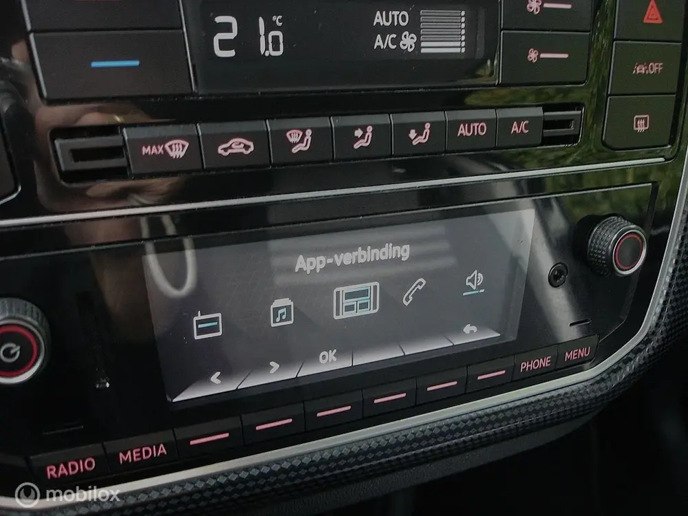 Volkswagen Up! 1.0 (Bj 2021') Clima|Cruis|Led|Camera|OrigNL uit 2021, foto 9