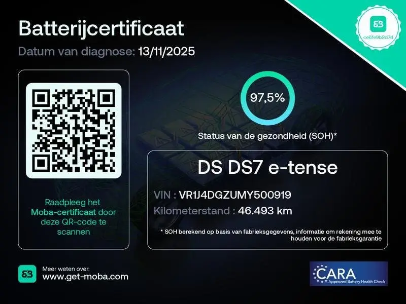 DS Automobiles 7 Crossback DS 7 Crossback E-Tense Performance Line 225 SOH 97% Stoelver uit 2021, foto 9