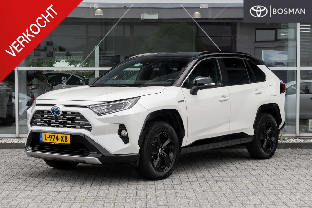 Toyota RAV4 2.5 Hybrid AWD Bi-Tone JBL|360|Trekhaak uit 2019
