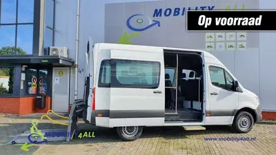 Mercedes-Benz Sprinter Gebruikte Rolstoelbus Incl- BPM uit 2021
