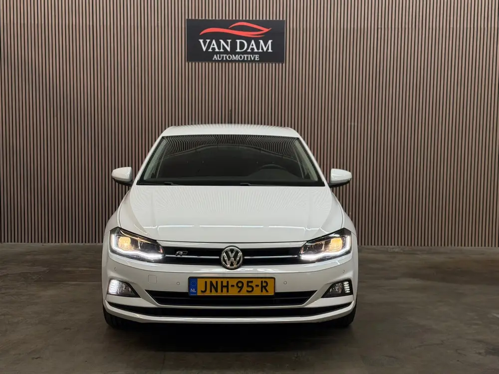 Volkswagen Polo 1.6 TDI R-Line 2019 DSG LED CRUISE NAVI BLUE uit 2019, foto 6