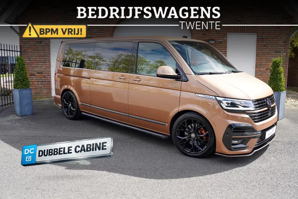 Volkswagen Transporter 204PK CARAVELLE L2H1 DUB uit 2022