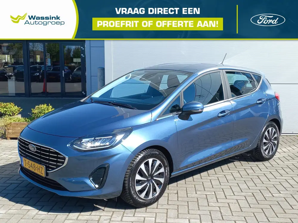 Ford Fiesta 1.0T Hybrid 125pk Titanium I Trekhaak (100 uit 2023