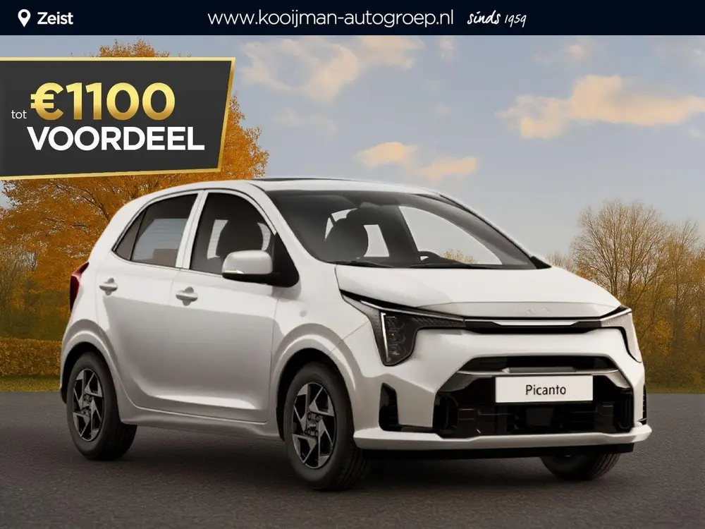 Kia Picanto 1.0 GDi DynamicLine Nu €1.100 uit 2026
