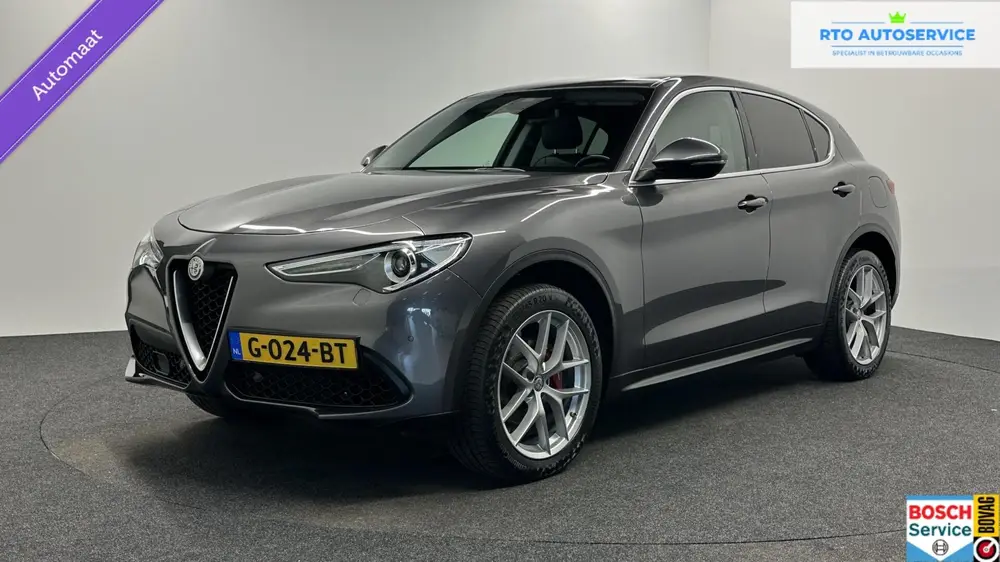 Alfa Romeo Stelvio 2.0 T AWD TREKHAAK LEER NAVI CRUISE ECC. uit 2019