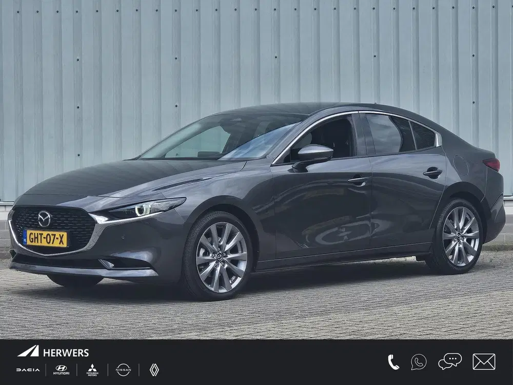 Mazda 3 2.0 SkyActiv Hybrid 150PK Exclusive-Line uit 2024