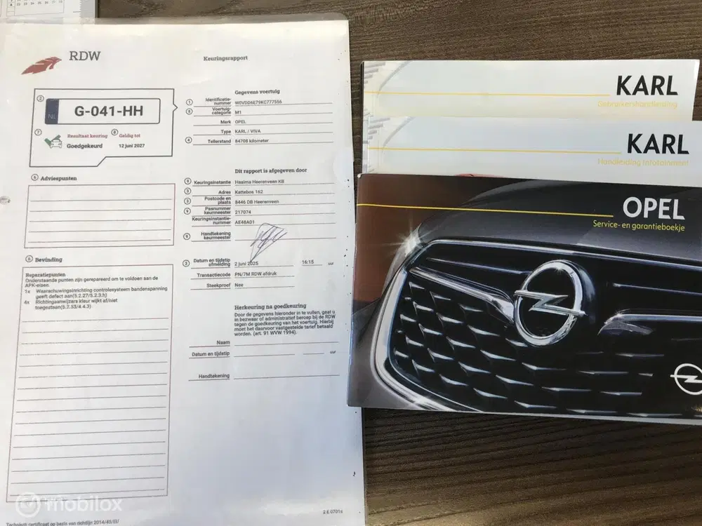 Opel Karl 1.0 ecoFLEX 120 Jaar Edition uit 2019, foto 17