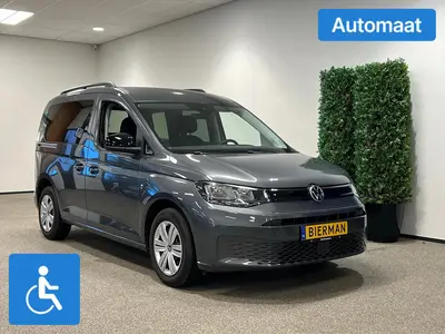 Volkswagen Caddy L1 Rolstoelauto Automaat 3+1 of 5+0 uit 2021