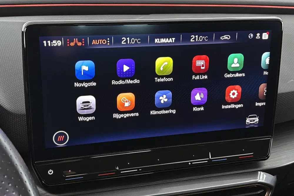 Cupra Leon 1.4 e-Hybrid SOH 99% Stoelverwarming Apple uit 2022, foto 13