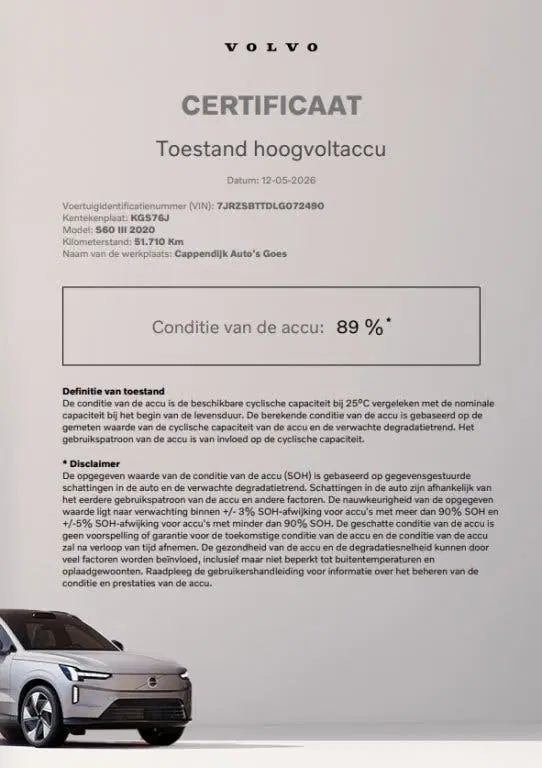 Volvo S60 T8 405PK Polestar Engineered uit 2021, foto 13