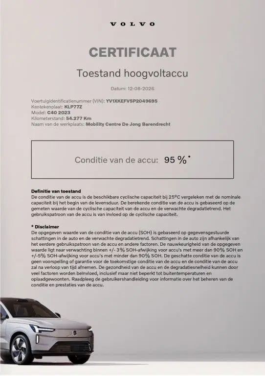 Volvo C40 Ultimate 69 kWh uit 2023, foto 2