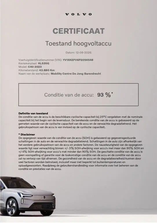 Volvo C40 Ultimate 69 kWh uit 2023, foto 2