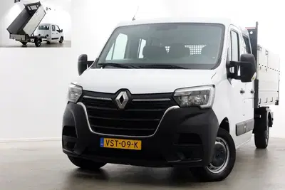 Renault Master T35 2.3 dCi 145pk L3 D.C. Kipper met hoge uit 2022