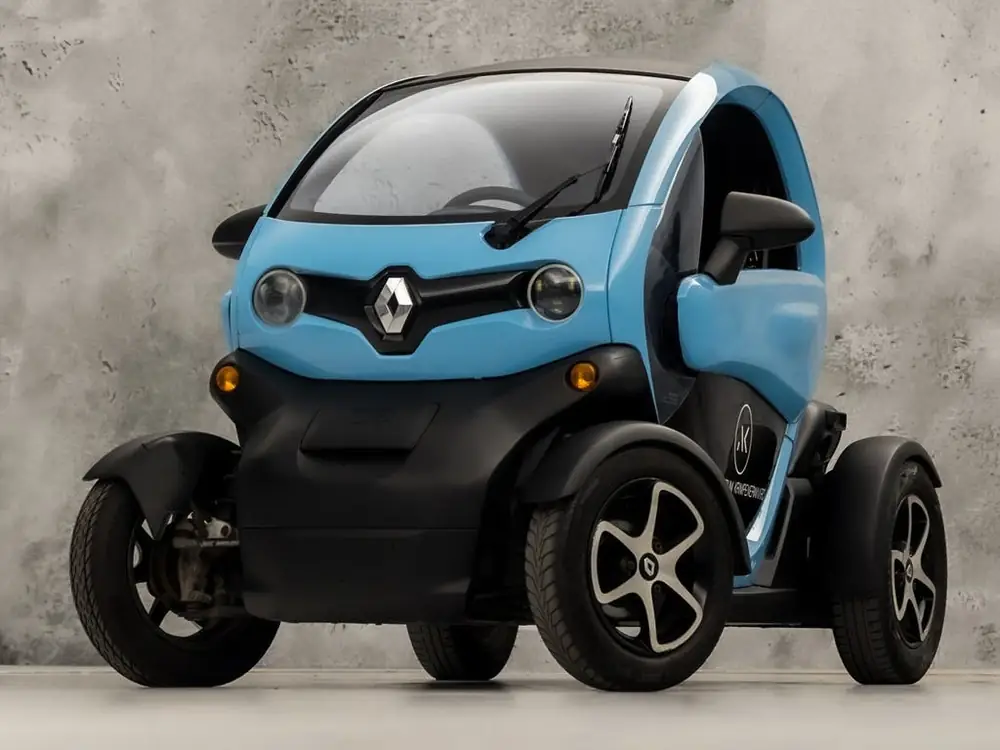 Renault Twizy Life (45 KMH, BROMMER KENTEKEN, ZWART LEDER, P uit 2019