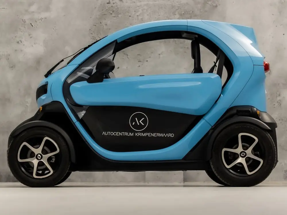 Renault Twizy Life (45 KMH, BROMMER KENTEKEN, ZWART LEDER, P uit 2019, foto 2