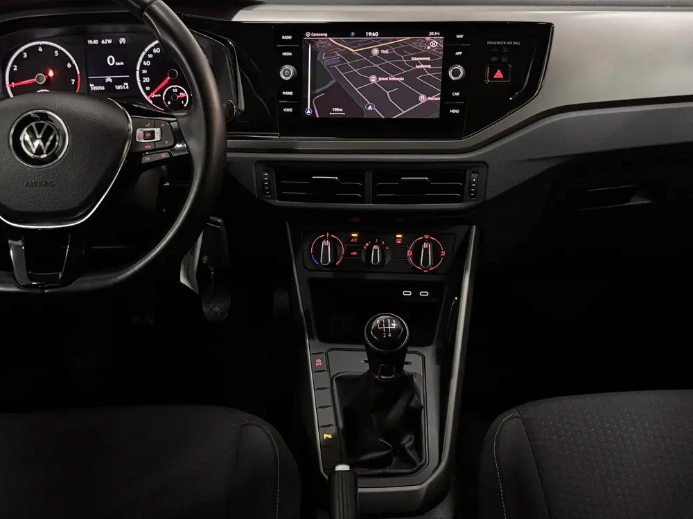 Volkswagen Polo 1.0 TSI Comfortline 96 PK TURBO NAVI CARPLAY uit 2021, foto 7