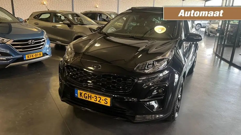 Kia Sportage 1.6 T-GDI BLACK EDITION-SCHUIFDAK-1E EIGENAAR uit 2021