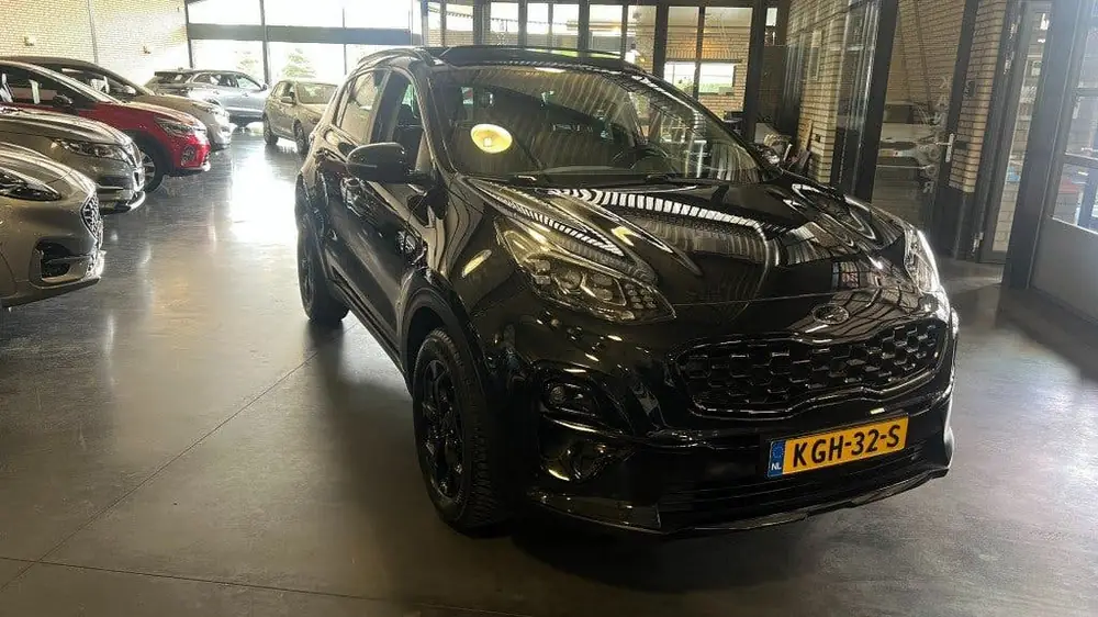 Kia Sportage 1.6 T-GDI BLACK EDITION-SCHUIFDAK-1E EIGENAAR uit 2021, foto 3